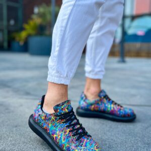 Ch254 Cst Pittura Erkek Ayakkabı 538 Crazy Splush Sıyah