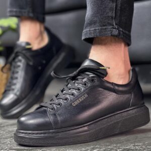 Ch257 Dst Estrella Deri Erkek Ayakkabı Sıyah