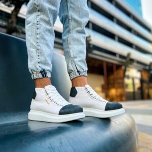 Ch258 Gbt Roma Colourful Erkek Bot Beyaz/Antrasıt