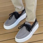 Ch2602 Triko Erkek Ayakkabı Antrasıt