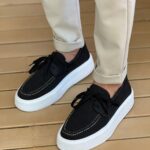 Ch2602 Triko Erkek Ayakkabı Sıyah