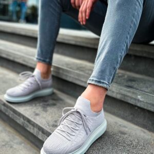 Ch307 Rt Tricot Erkek Ayakkabı Grı