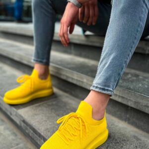 Ch307 Rt Tricot Erkek Ayakkabı Sarı