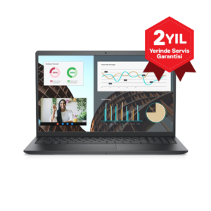 DELL Vostro 3530, N3404PVNB3530U, i5-1334U, 15,6" FHD, 16Gb Ram, 512Gb SSD, Paylaşımlı Ekran Kartı, Free Dos Notebook