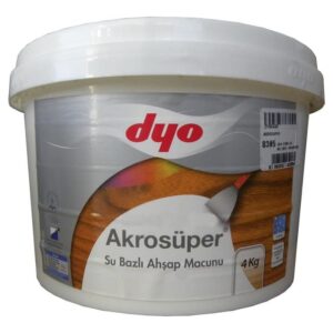 Dyo Akrosüper Ahşap Macunu 4 Kg