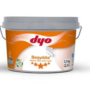 Dyo Beşyıldız Silikonlu İç Dış Astar 3,5 Kg Beyaz