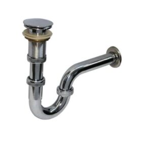 Ennalbur Krom Lavabo Sifonu Stoplu Pop-Up 32 mm