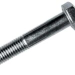 Ennalbur M10X150 Civata Beyaz Yarım Paso 5 Adet