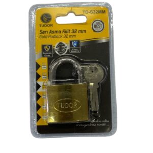 Ennalbur Tudor 32 Mm Sarı Asma Kilit