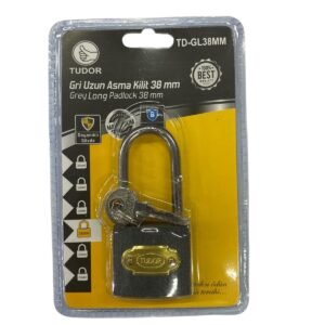 Ennalbur Tudor 38 Mm Uzun Gri Asma Kilit