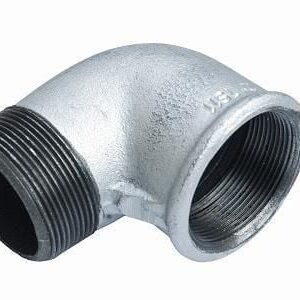 Galvanizli Kuyruklu Dirsek 1/2