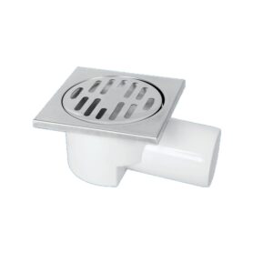 Gama Melez Yer Süzgeci 50 Mm Yandan Çıkışlı 10X10 Cm