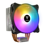 GAMDIAS BOREAS E1-410 Lite, ARGB, 120mm, CPU Kule Tipi Hava Soğutma, Doğrudan Temas Teknolojisine Sahip 4 adet Gelişmiş Bakır Isı Borusu (AMD AM4 ve INTEL Tüm işlemciler ile uyumlu)