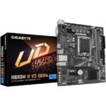 GIGABYTE H610M-S2H V3 DDR4 VGA HDMI DP M.2 16X (PCIe 4.0) 1700P USB 3.2 Gen1 (12-13-14. Nesil)