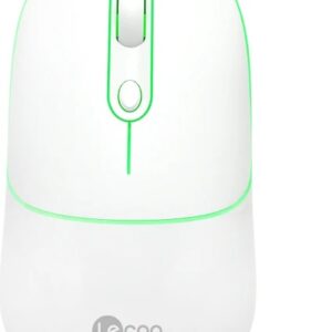 LENOVO LECOO WS210 Kablosuz/Bluetooth 1600DPI (Şarj Edilebilir) Beyaz Mouse
