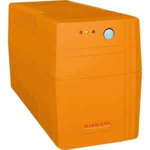 MAKELSAN LION 650VA Line Interactive 5-12 Dk. Led Ekran UPS 1*12V 7AH