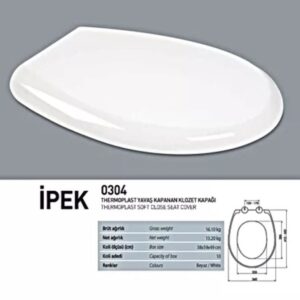 Nkp İpek Amortisörlü+Tak Çıkar Klozet Kapağı