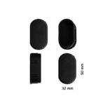Oval Profil İç Tapa 32X50 Mm 4 Adet