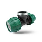 Poelsan Siyah 25X1/2X25 Kablin Dişi Te