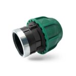 Poelsan Siyah 32X1 Dişi Adaptör