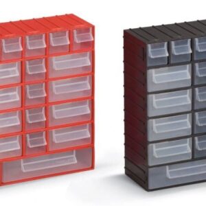 Portbag Ph02 Hobby Çekmece Seti Kırmızı