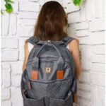 Remuse Unisex Sırt Çantası Gri