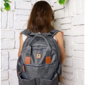 Remuse Unisex Sırt Çantası Gri