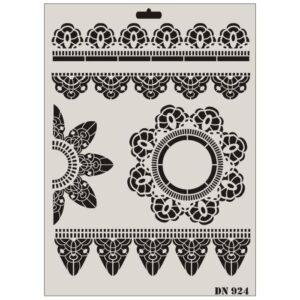 Rich Dantel Seri Dn924 Stencil 35X25 Cm