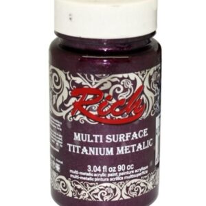 Rich Multi Surface Titanium 2560 Antik Mürdüm Metalik 90 Cc