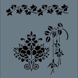 Rich New Seri N120 Stencil 35X25 Cm