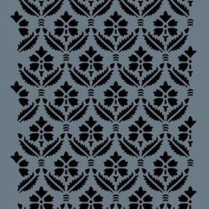 Rich New Seri N157 Stencil 35X25 Cm