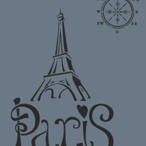 Rich New Seri N209 Stencil 35X25 Cm