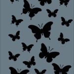 Rich New Seri N264 Stencil 35X25 Cm