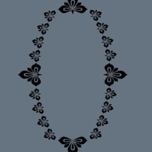 Rich New Seri N395 Stencil 35X25 Cm