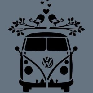 Rich New Seri N404 Stencil 35X25 Cm