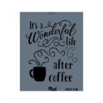 Rich New Seri N418 Stencil 35X25 Cm