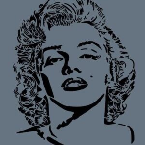 Rich New Seri N420 Stencil 35X25 Cm