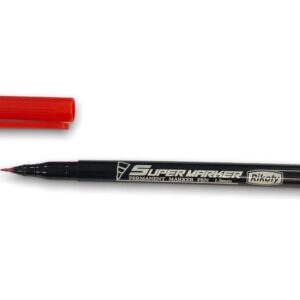 Rikoty G0921 Kırmızı 1 Mm Uçlu Süper Marker Kalem