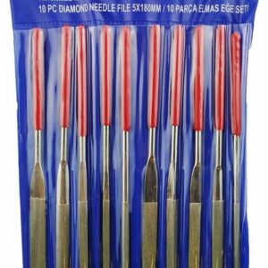 Sakata 19105 Elmas Eğe Takımı 10 Parça 5X180 Mm