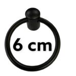 Sarkaç Siyah Uzun Halka