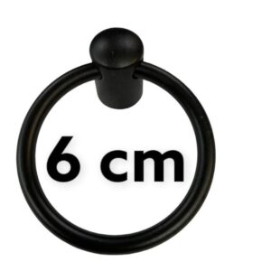 Sarkaç Siyah Uzun Halka