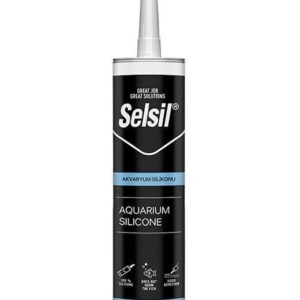 Selsil 07 Akvaryum Silikonu Şeffaf 280 Ml