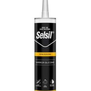 Selsil 12 Ayna Silikonu Şeffaf 280 Ml