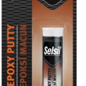 Selsil Epoxy 2 Bileşenli Macun Ahşap Yapıştırıcı 57 Gr