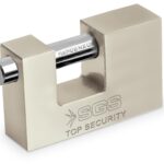 Sgs 1366 Cam Kapı Kilidi Kayar Milli Saten Kaplama 80 Mm