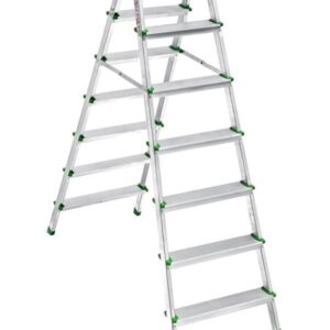 Sm Saraylı 7+7 Çift Taraflı Alüminyum Merdiven