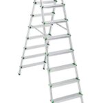 Sm Saraylı 8+8 Çift Taraflı Alüminyum Merdiven