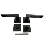 Sofuoğlu Rozet Anka Mat Siyah Wc Kapı Kolu