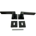 Sofuoğlu Rozet Anka Mat Siyah Oda Kapı Kolu