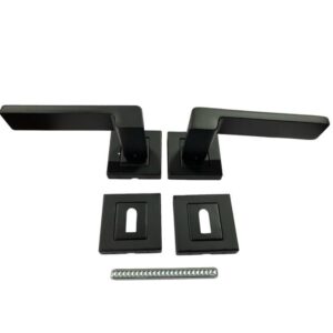 Sofuoğlu Rozet Anka Mat Siyah Oda Kapı Kolu